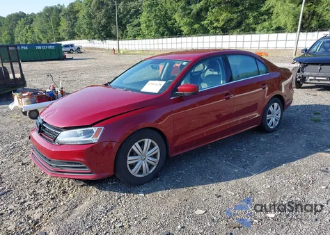 2017 Volkswagen Jetta 1.4T S from USA, damaged, VIN 3VW2B7AJ6HM256362